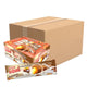 Chocolate-coated snack filled with orange cream from GRINNY, 15g box, 12 pieces, shown in a close-up image.