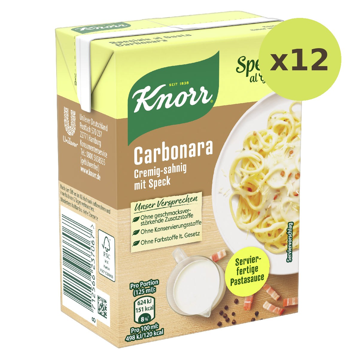 Knorr Special El Gusto Carbonara