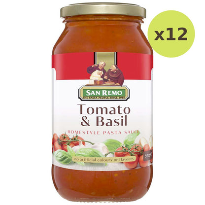 San Remo Tomato Basil Pasta Sauce