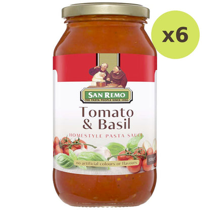 San Remo Tomato Basil Pasta Sauce