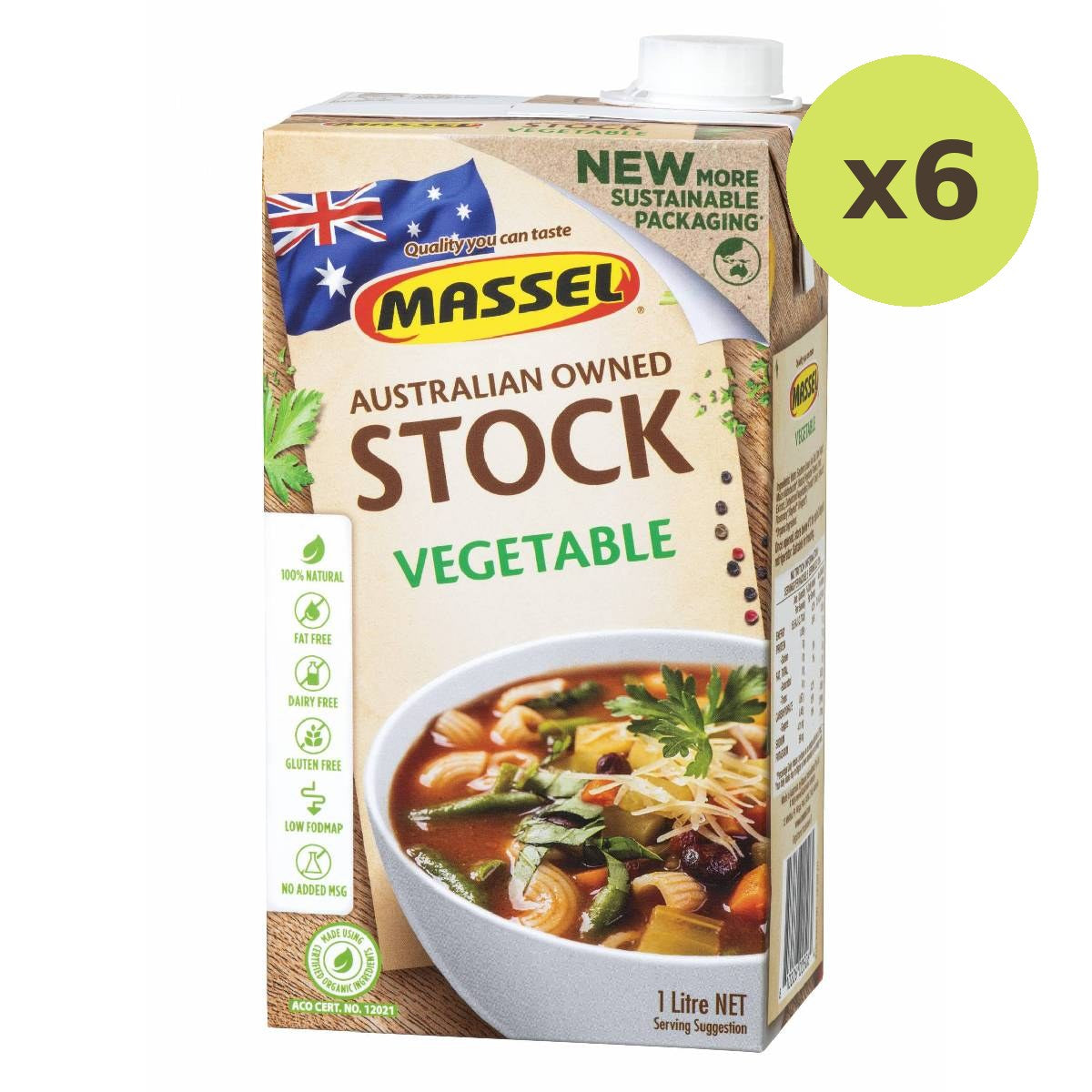 Massel Organic Liquid Stock Vegetable