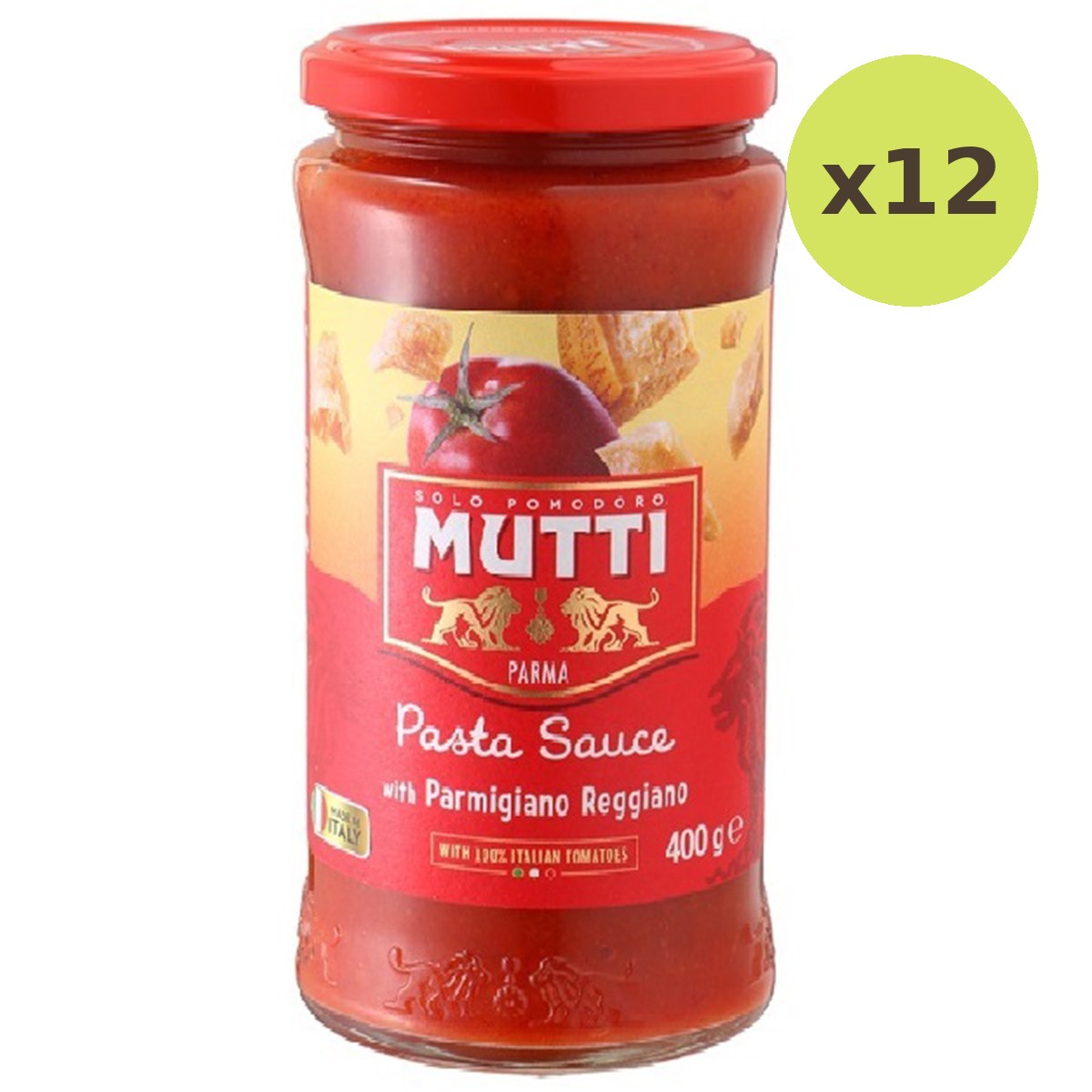 Mutti Pasta Sauce With Parmigiano Reggiano