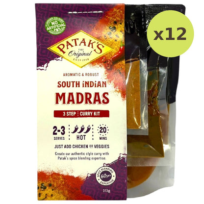 Patak's South Indian Madras 3 Step Curry Kit