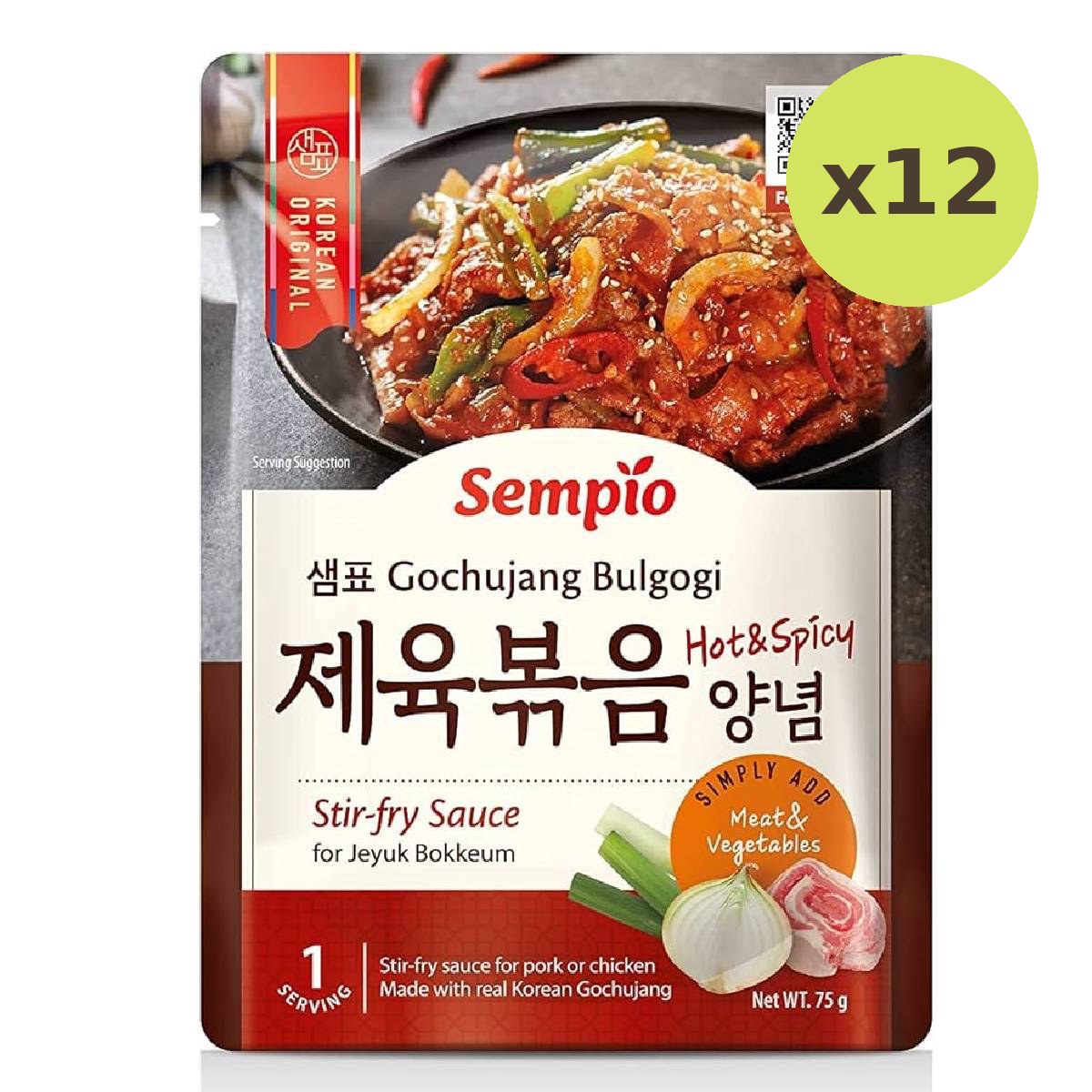 Sempio Gochujang Bulgogi Stir Fry Sauce Hot & Spicy