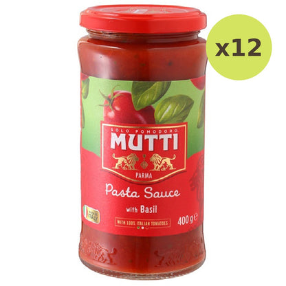 Mutti Tomato & Basil Pasta Sauce