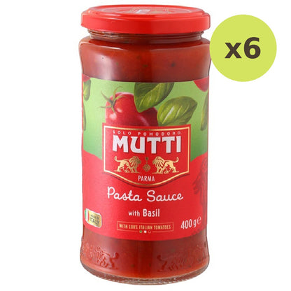 Mutti Tomato & Basil Pasta Sauce