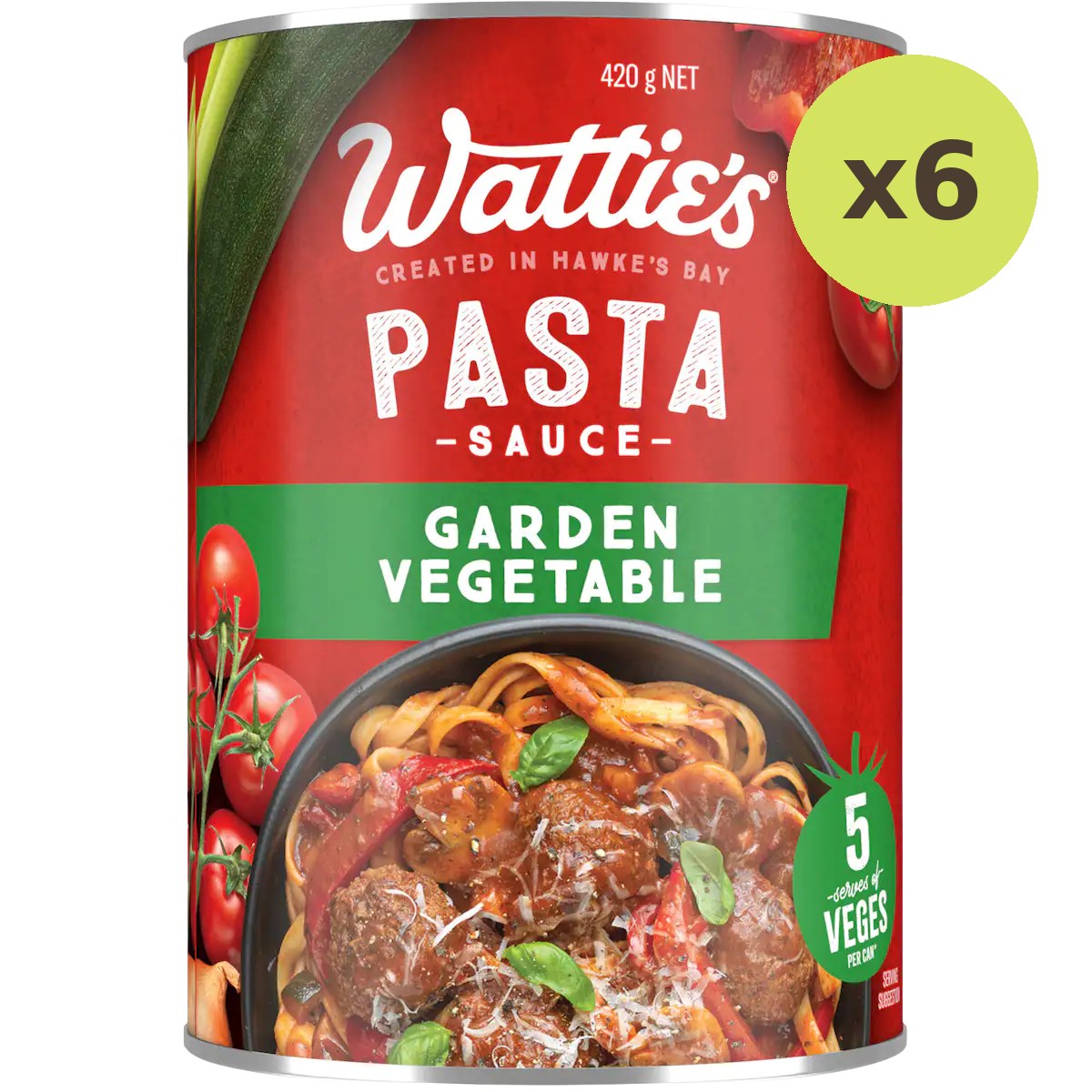Wattie's Pasta Sauce Garden Vegetable