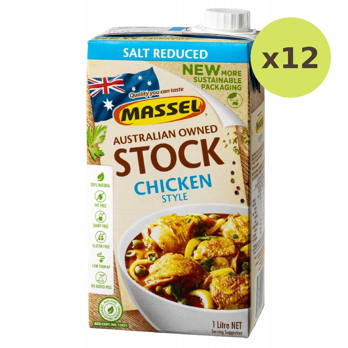 Massel Organic Liquid Stock Chicken Style