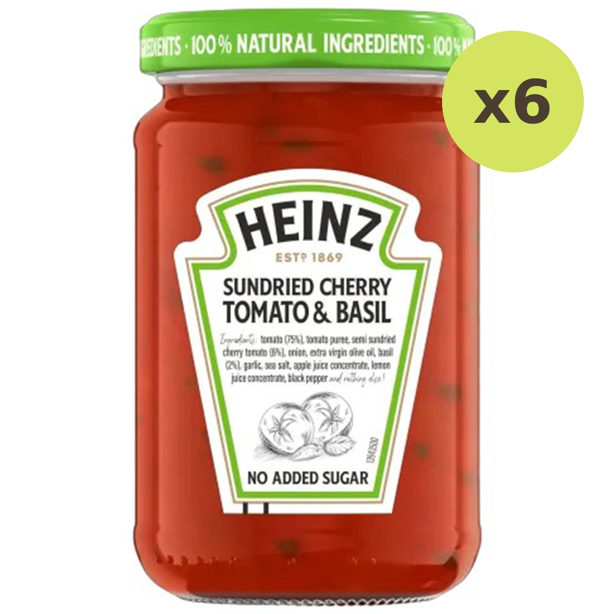 Heinz Sundried Cherry Tomato & Basil