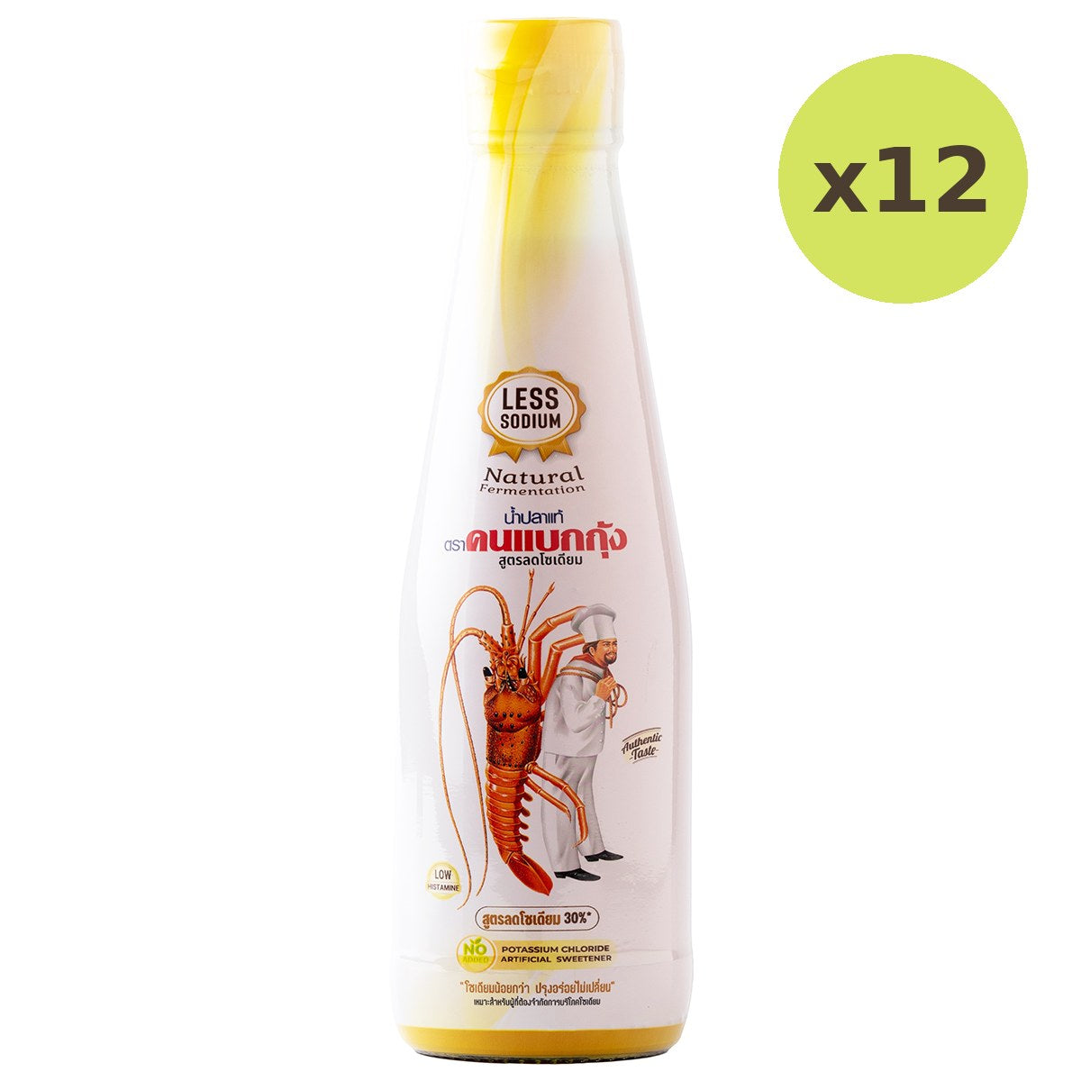 Cook And Lobster Fish Sauce Low Sodium 30%