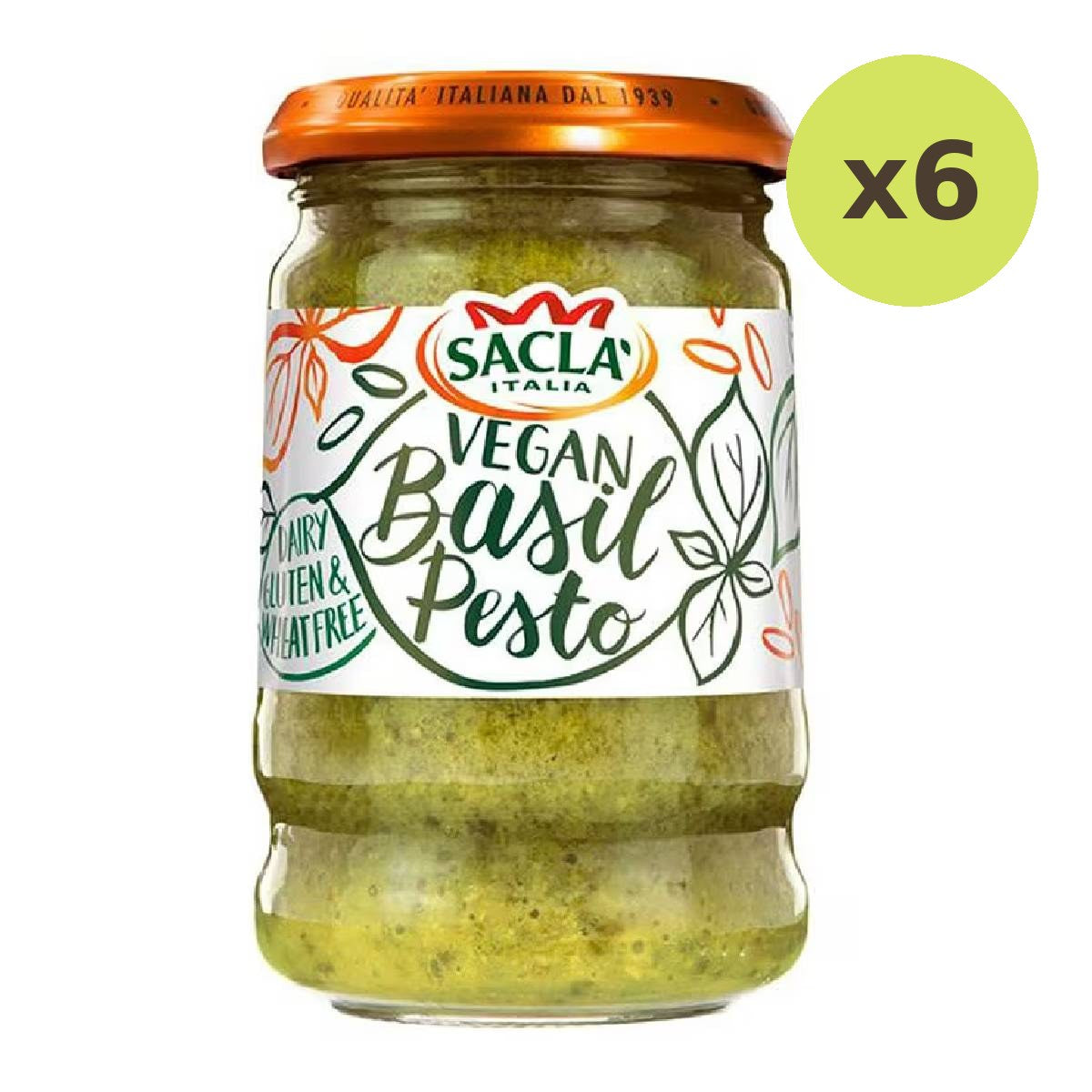 Sacla Vegan Basil Pesto