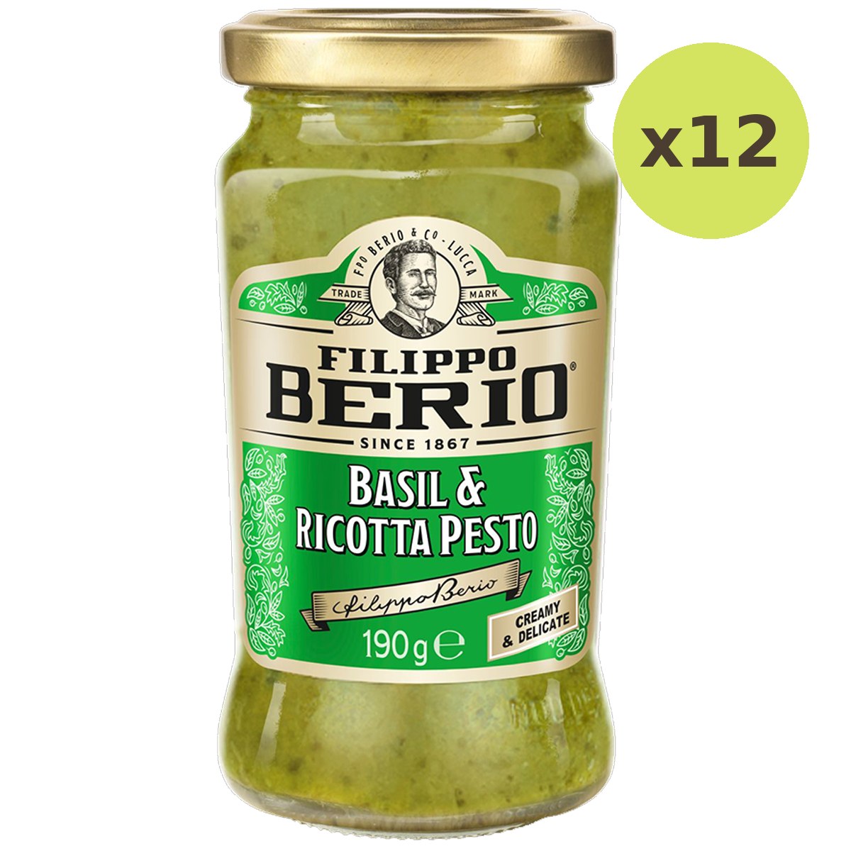 Filippo Basil & Ricotta Pesto