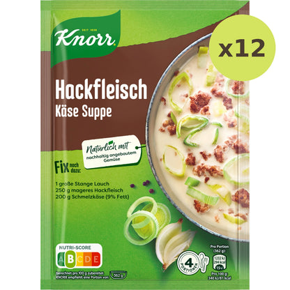 Knorr Fix Hackfleisch Kase Suppe