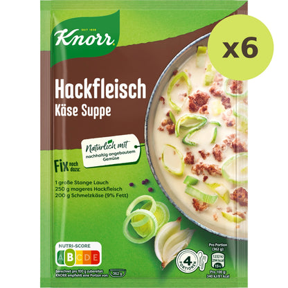 Knorr Fix Hackfleisch Kase Suppe