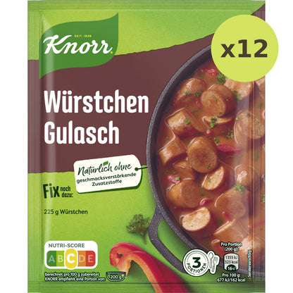 Knorr Fix Wurstchen Gulasch Sauce
