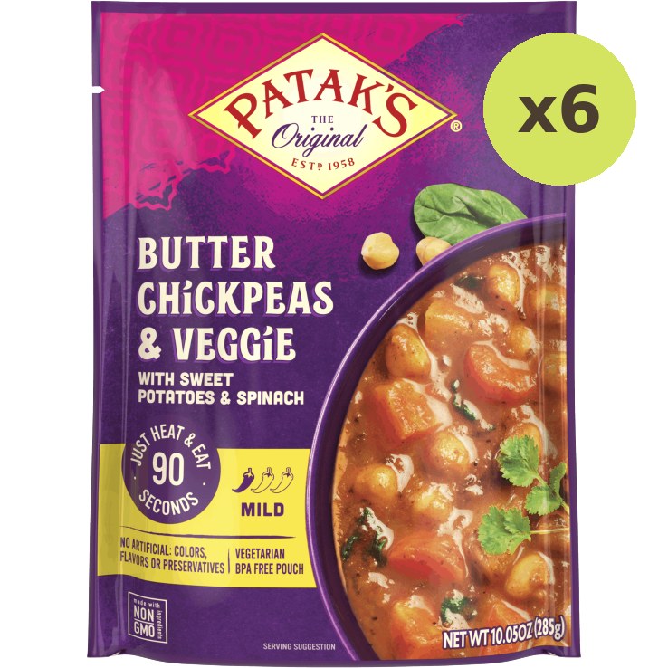 Patak's Butter Chickpeas & Veggies