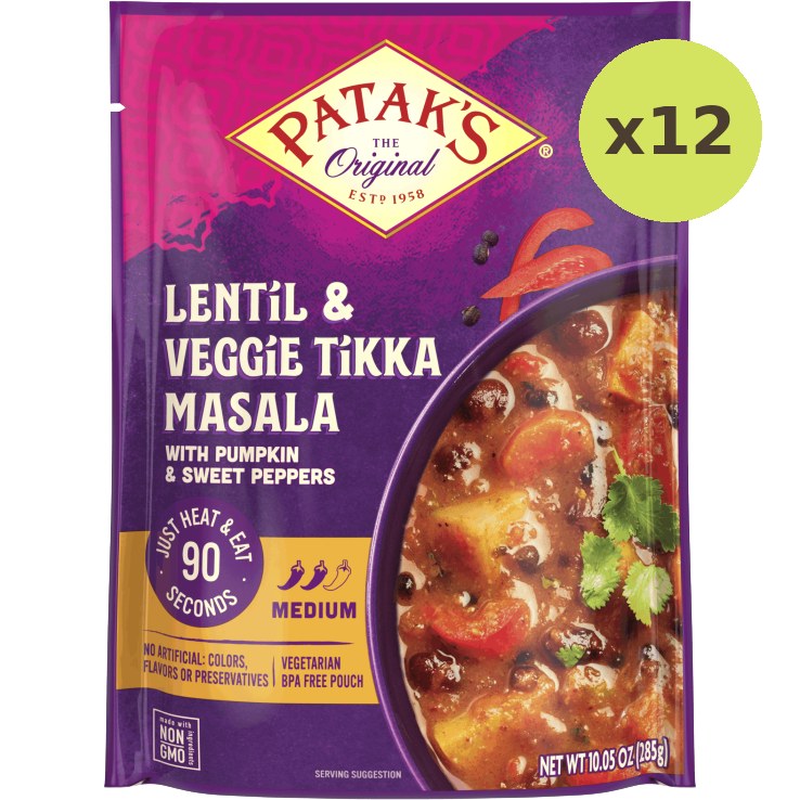 Patak's Lentil & Veggie Tikka Masala