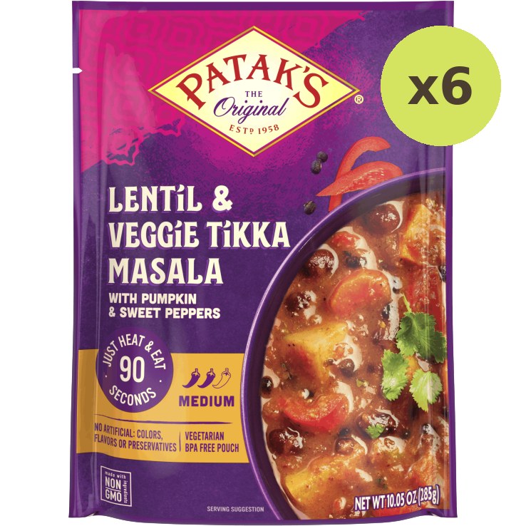 Patak's Lentil & Veggie Tikka Masala
