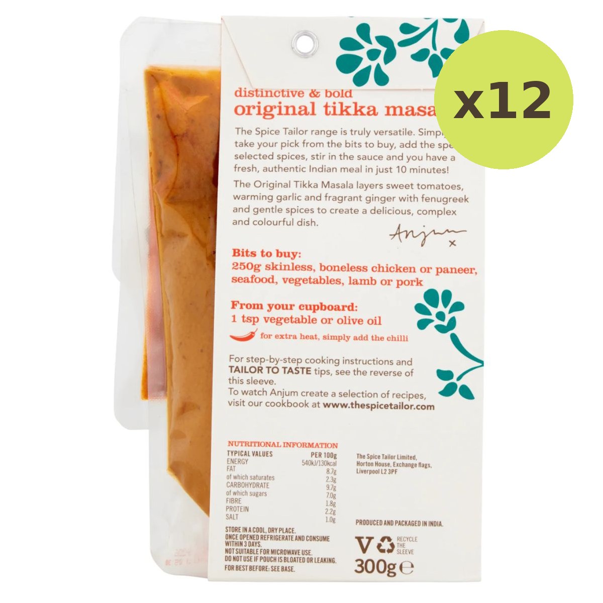 The Spice Tailor Original Tikka Masala