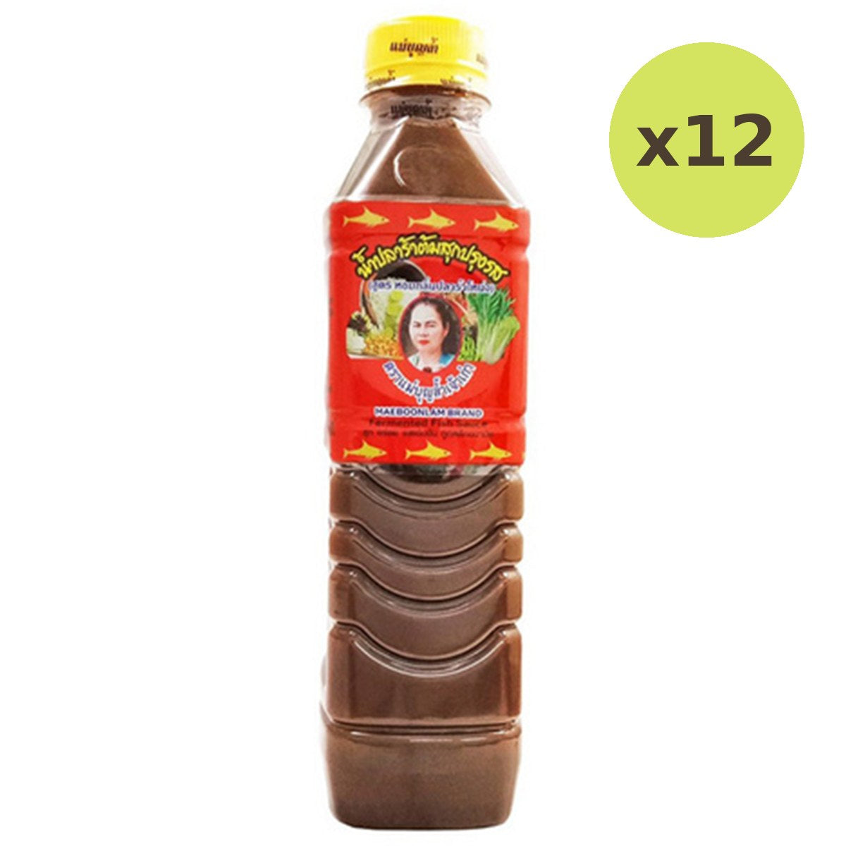 Maeboonlam Pasteurized Anchovy Sauce (Yellow)