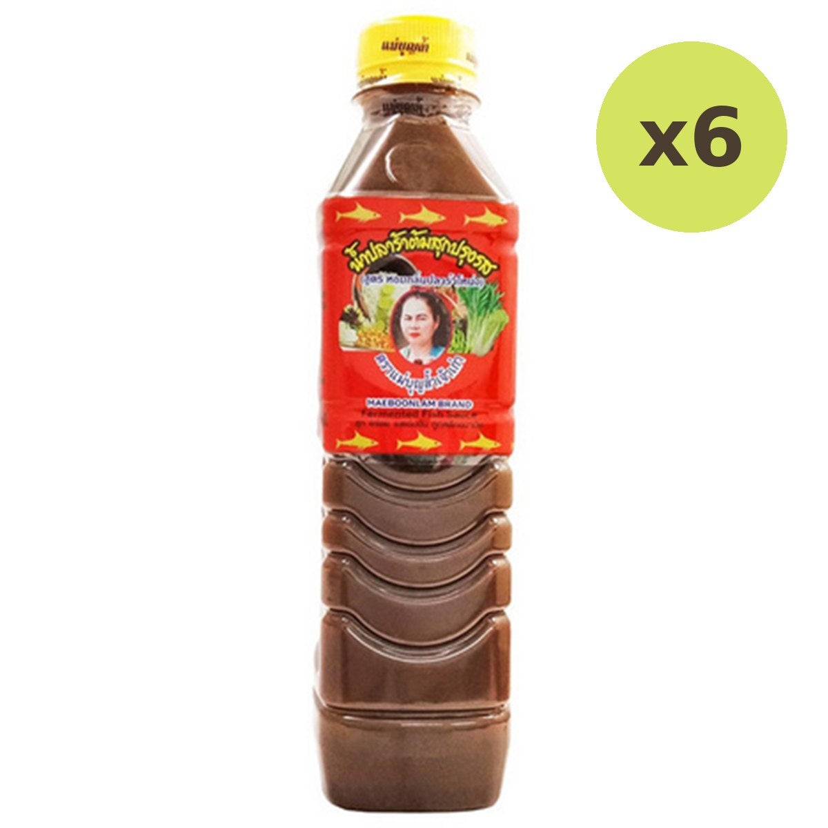 Maeboonlam Pasteurized Anchovy Sauce (Yellow)
