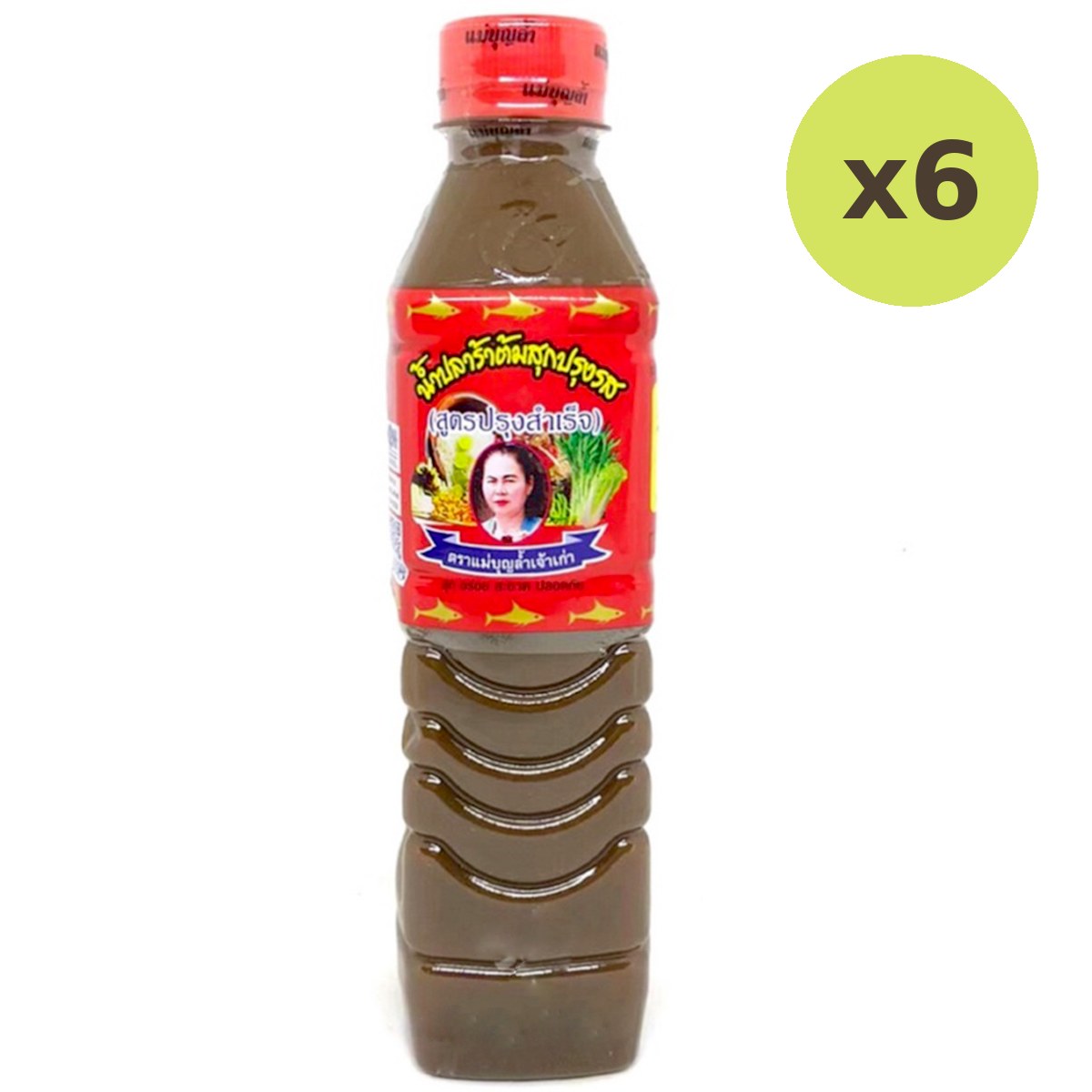 Maeboonlam Pasteurized Anchovy Sauce (Red)