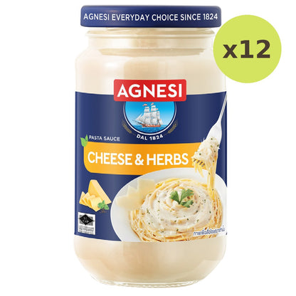 Agnesi Pasta Sauce Cheese & Herbs