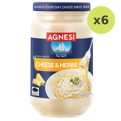 Agnesi Pasta Sauce Cheese & Herbs