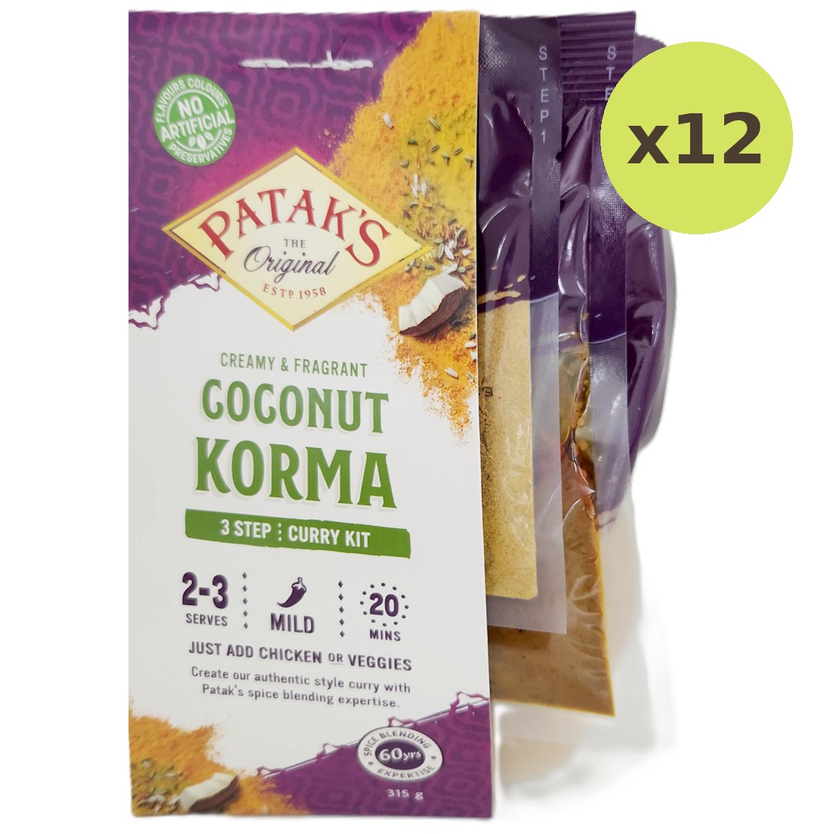 Patak's Korma Curry Patse
