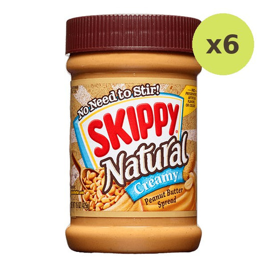 Skippy Natural Creamy Peanut Butter