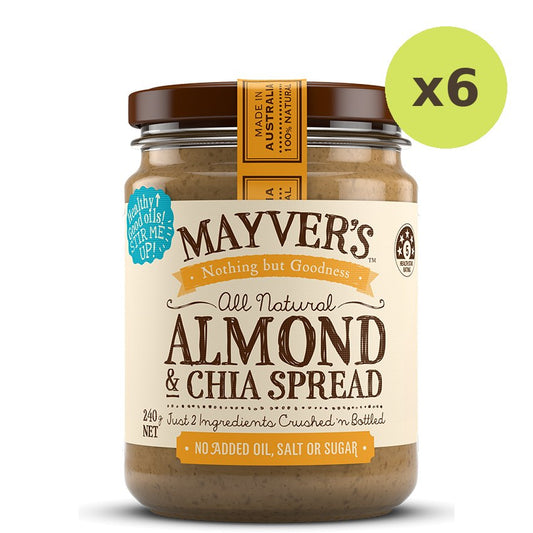 Mayver's Almond & Chia Spread