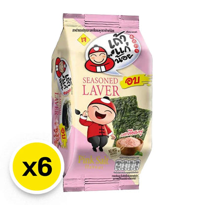 Taokaenoi Seaweed Roasted Pink Salt 4 Gx 6