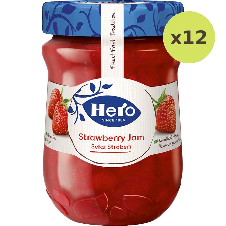 Hero Strawberry 340g