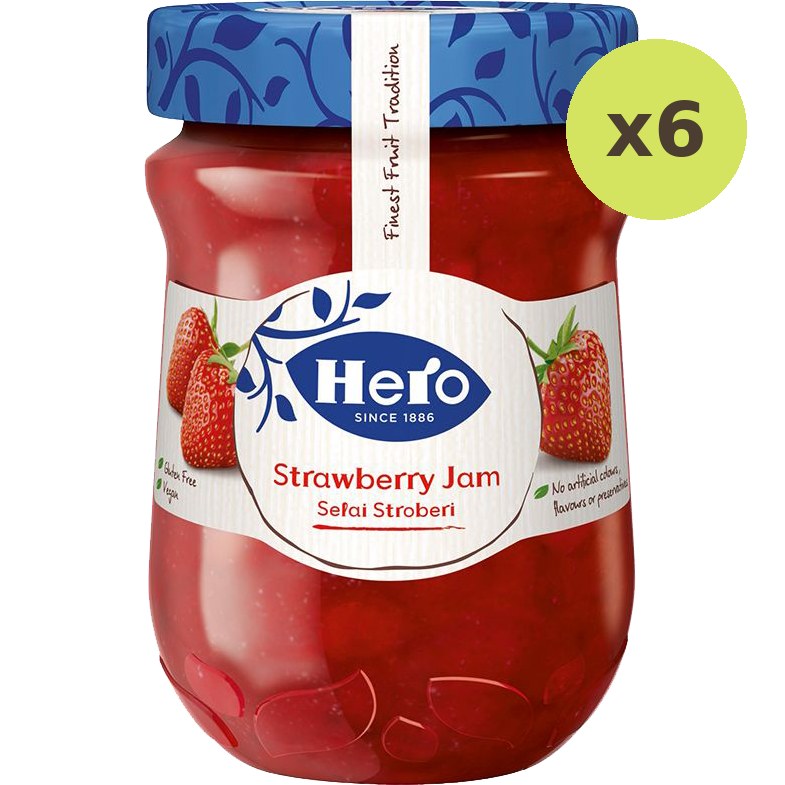 Hero Strawberry 340g