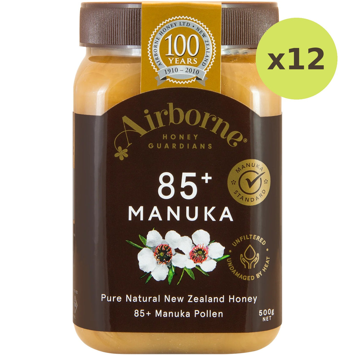 Airborne Manuka Honey Active Aah 85+