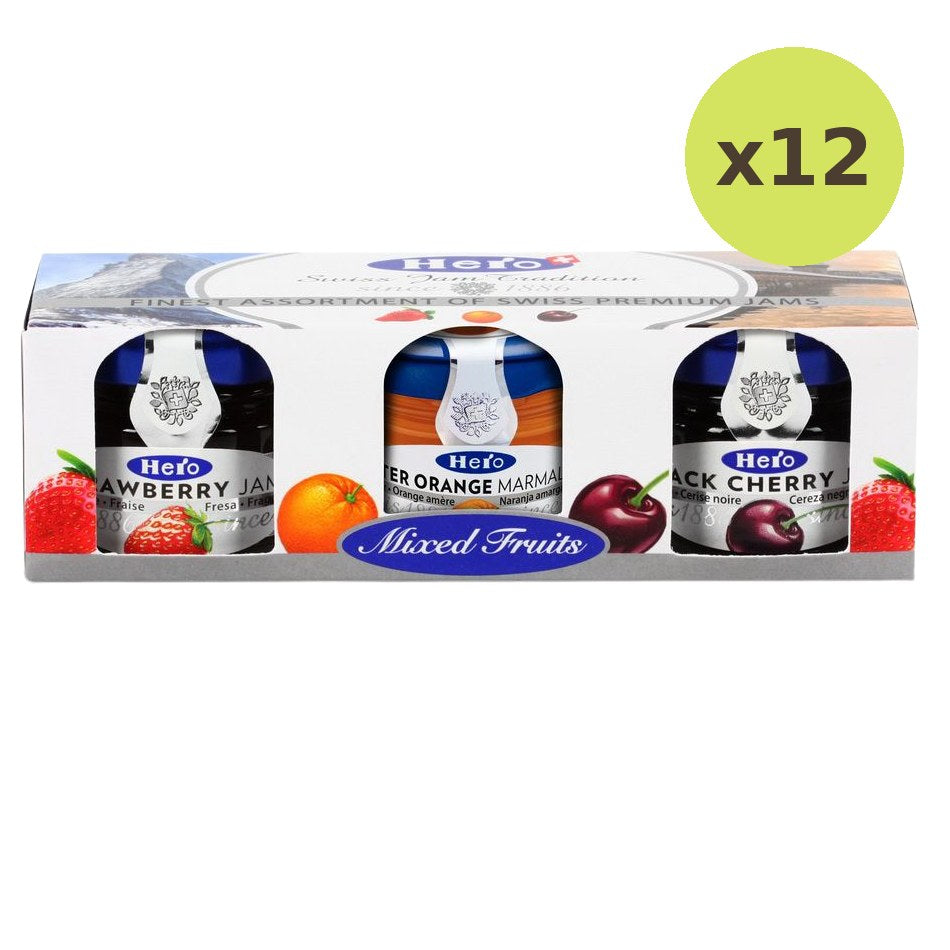 Hero Mixed Fruit Flavours Jam Pack