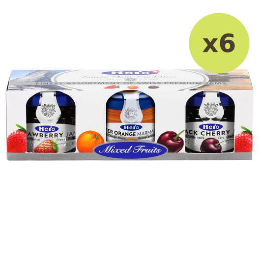 Hero Mixed Fruit Flavours Jam Pack