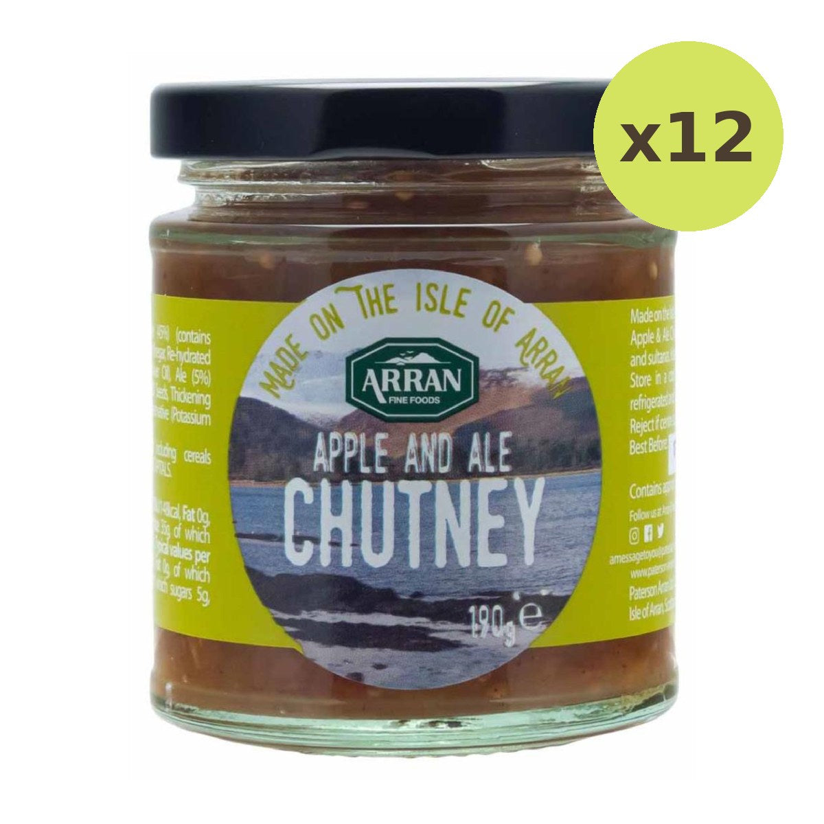 Arran Apple & Ale Chutney Spread