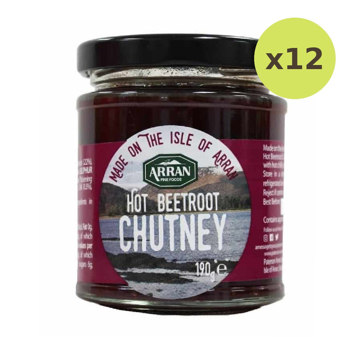 Arran Hot Beetroot Chutney Spread