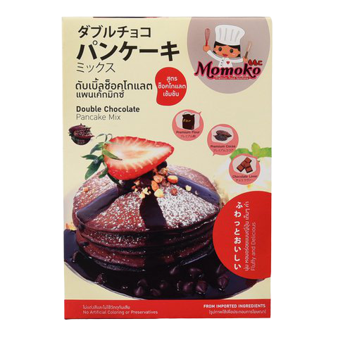 Momoko Double Chocolate Pancake Mix