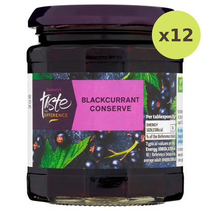 Sainsbury's Taste The Difference Blackcurrant Conserve