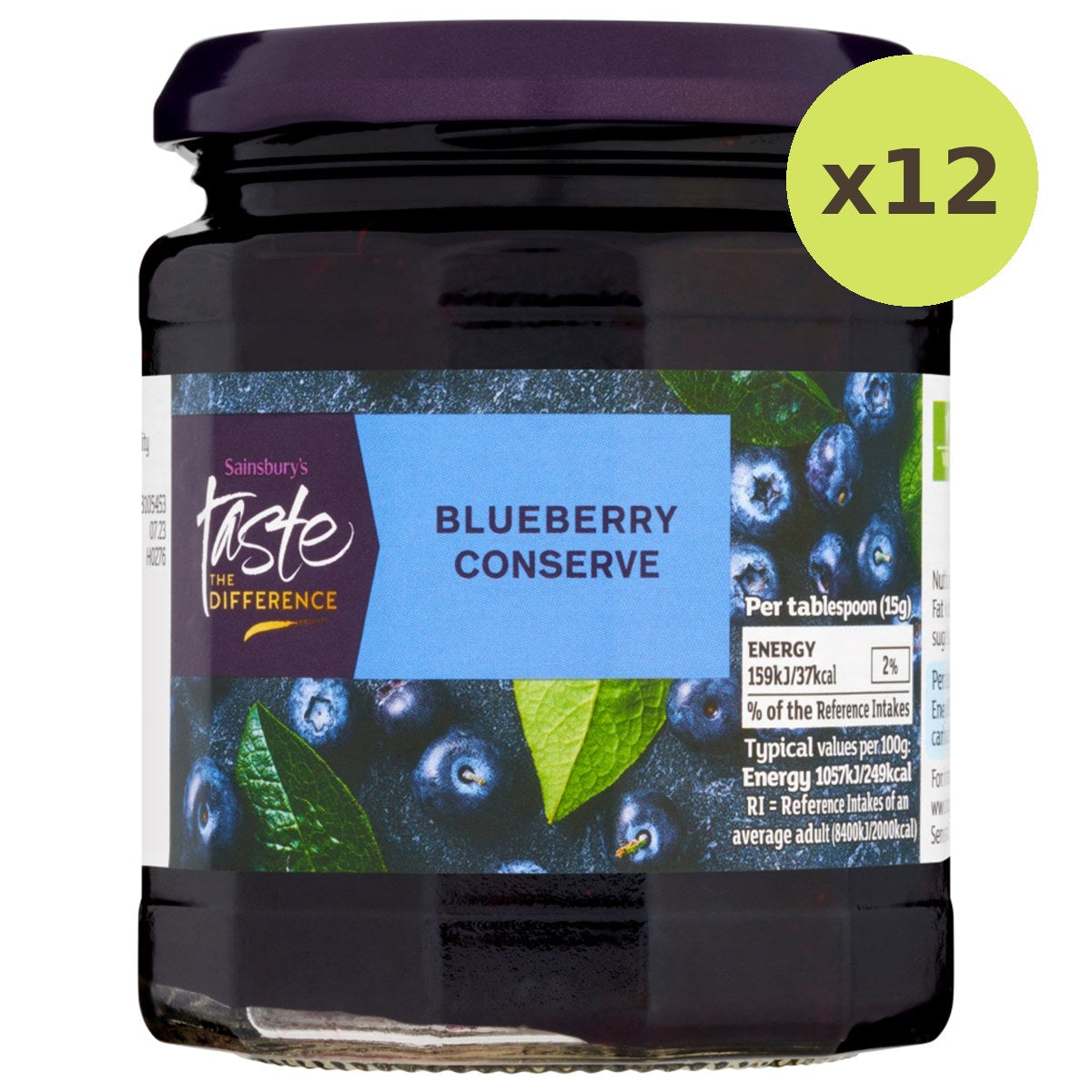 Sainsbury's Taste The Difference Blueberry Conserve