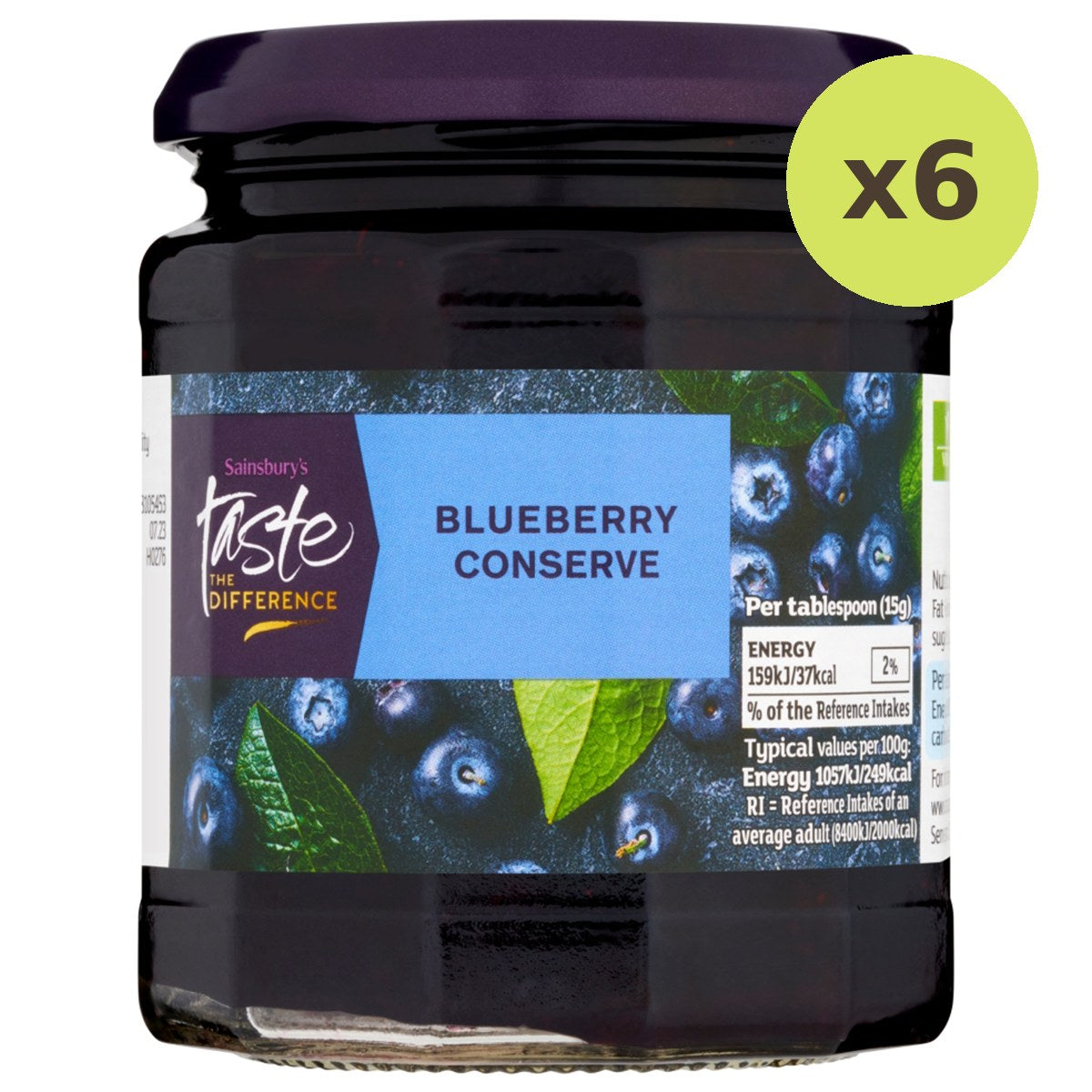Sainsbury's Taste The Difference Blueberry Conserve
