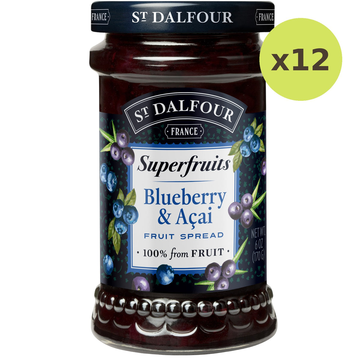 St. Dalfour Superfruits Blueberry & Acai