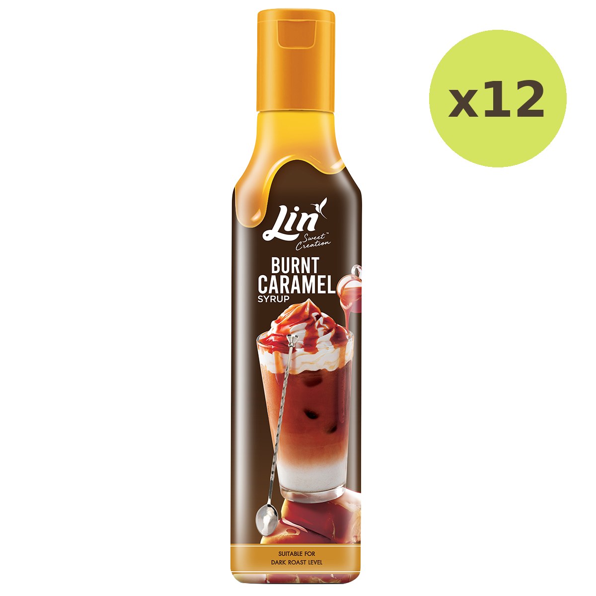 Lin Burnt Caramel Syrup