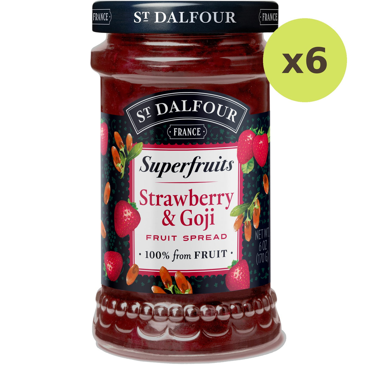 St. Dalfour Superfruits Strawberry & Goji