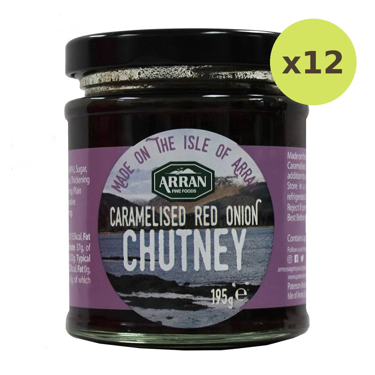 Arran Caramelised Red Onion Chutney