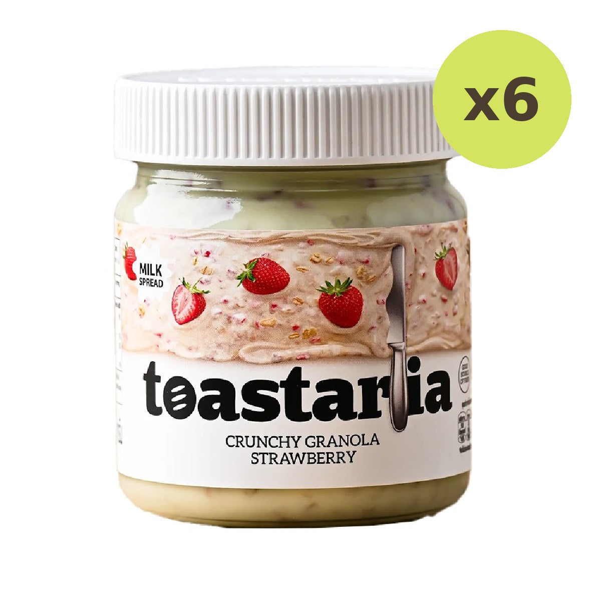 Toastaria Crunchy Granola Strawberry Spread