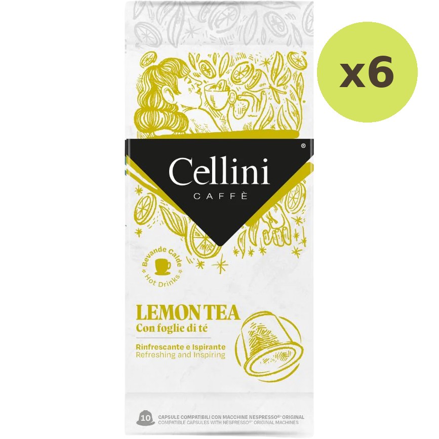Cellini Lemon Tea Capsules