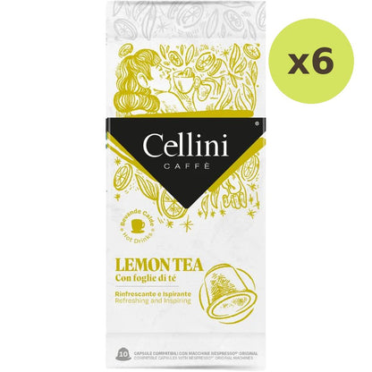 Cellini Lemon Tea Capsules